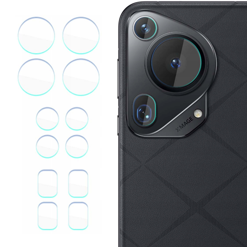Osłona na aparat 3mk Lens Protection dla Huawei Pura 70 Ultra, 4 zestawy.